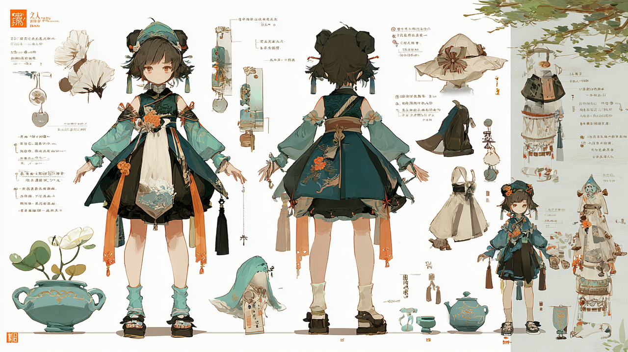 二次元角色原画 02